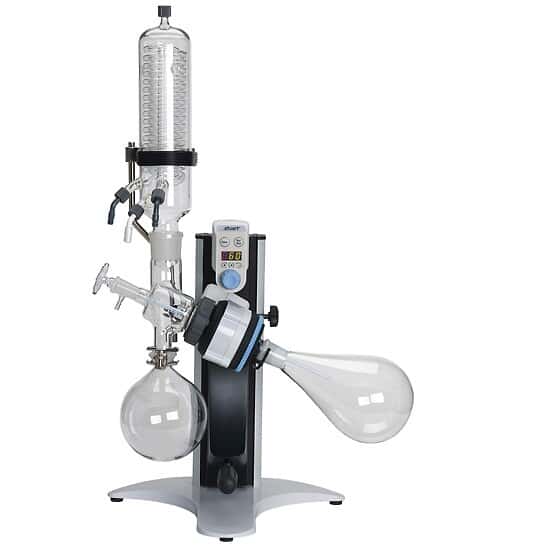 Cole-Parmer Rotary Evaporator w/ Vertical Coil Condenser 1 L, 230 V 90C