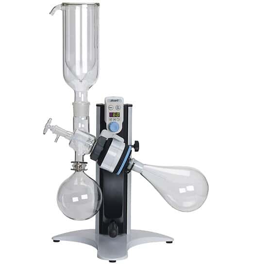 Cole-Parmer Rotary Evaporator w/ Cold Finger Condenser, Plastic Coated 1 L, 230 V 90C