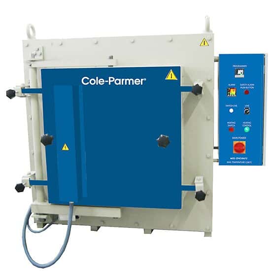 Cole-Parmer Industrial Furnace with mobile support foot, 400 L, 1200°C; 1/Ea
