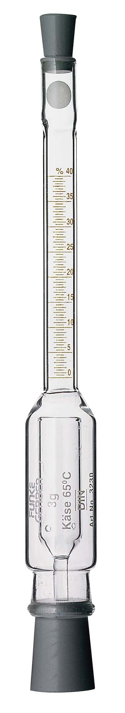 Gerber-method Butyrometer; cheese test (Van-Gulik) from Cole-Parmer Canada