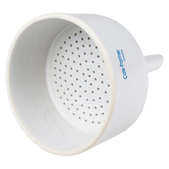 Cole-Parmer Buchner Funnels, Porcelain, 200 mL; 6/PK