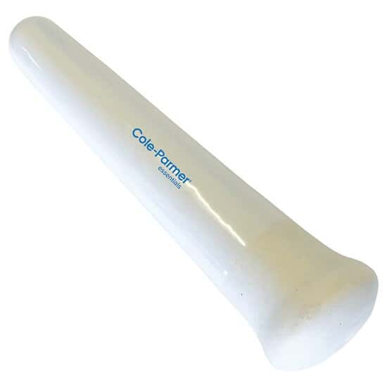 Cole-Parmer Pestle, Porcelain, 222 mm Length