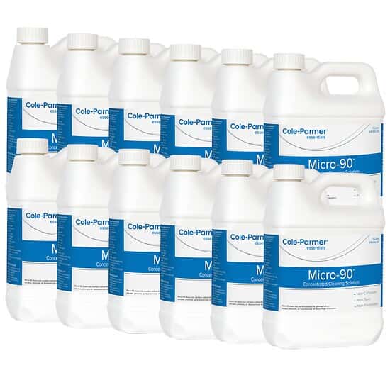 Always in Stock ColeParmer Micro90 Cleaning Solution; 12/CS from