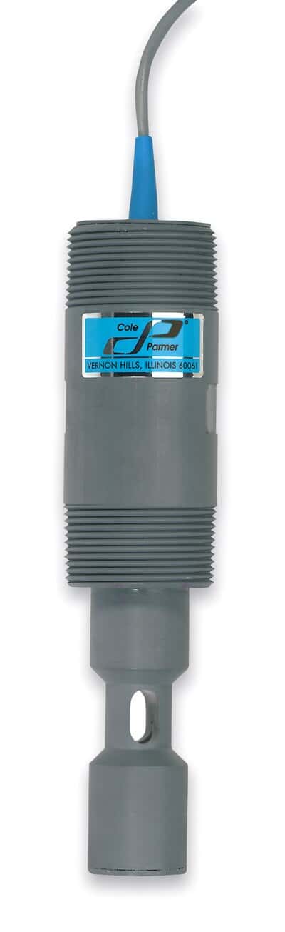 Cole-Parmer Toroidal Conductivity transmitter, CPVC, 0 to 1000 mS