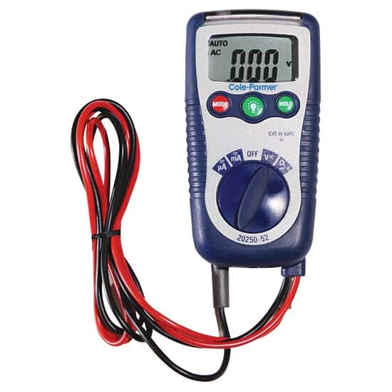 Cole-Parmer Three-in-One Digital Multimeter with NIST-Traceable Calibration