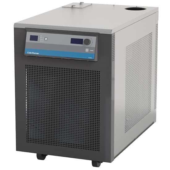 Cole-Parmer CH-400 Air-Cooled Portable Industrial Chiller; 5 to 35°C, 41.6 L/min; 230 VAC, 60 Hz