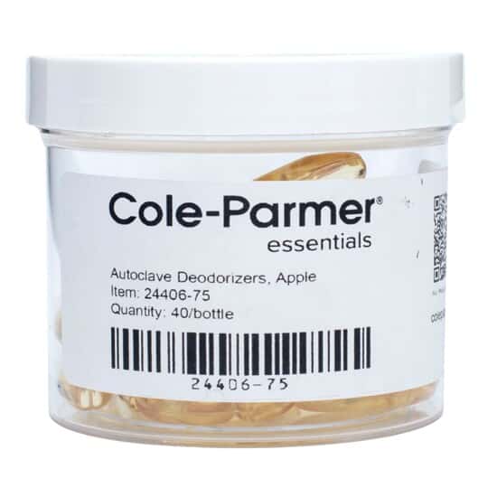 Cole-Parmer Autoclave Deodorizers, Apple; 40/Bottle