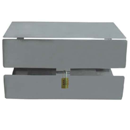 Cole-Parmer Security Lock Device for Upright Freezer Drawer Rack; 7-1/8