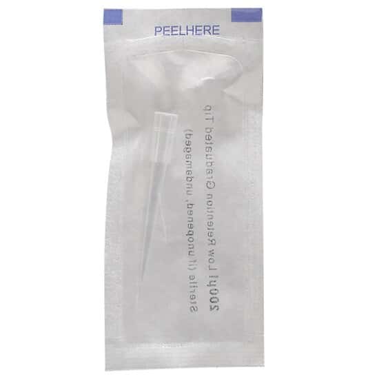 Cole-Parmer Pipette Tip, 20 to 200 µL, Sterile, Individually Wrapped; 400/PK