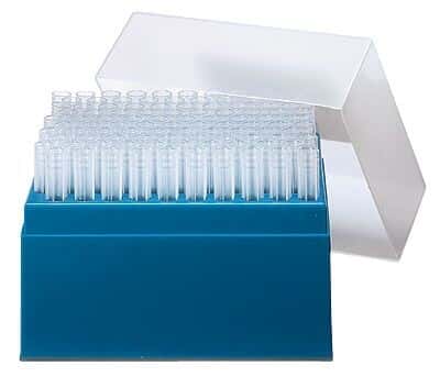 Cole-Parmer Trace Metal Analysis Pipette Tips, Non-Sterile, 1 to 200 µL; 10 Racks of 96 Tips