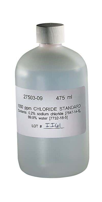 Cole-Parmer Ion-Selective Standard Solution, Fluoride (F-), 1000 ppm; 475 mL