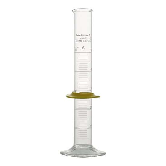 Cole-Parmer Graduated Cylinder, Class A, To Deliver, 50 mL