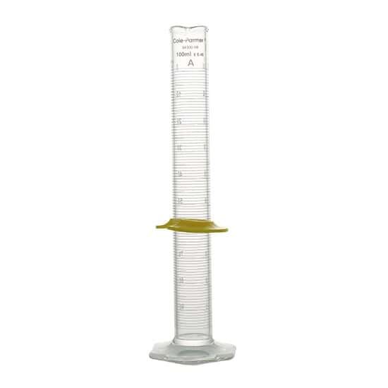 Cole-Parmer Graduated Cylinder, Class A, To Deliver, NIST Calibration, 100 mL