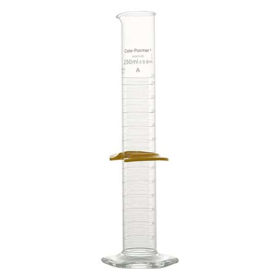 Cole-Parmer Graduated Cylinder, Class A, To Deliver, 250 mL