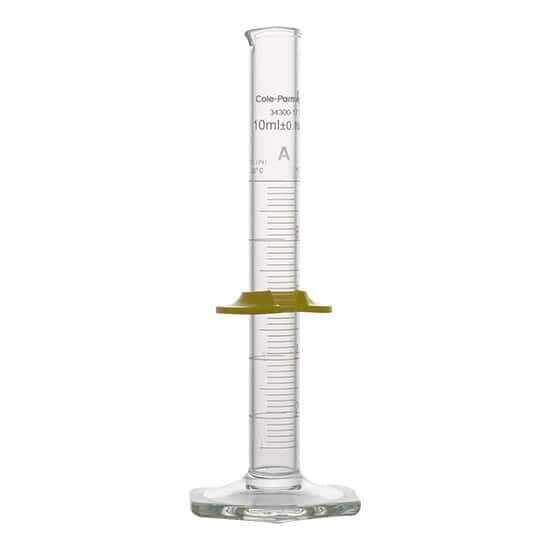 Cole-Parmer Graduated Cylinder, Class A, To Contain; 10 mL