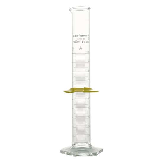 Cole-Parmer Graduated Cylinder, Class A, To Contain; 100 mL