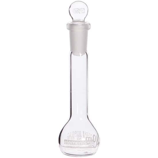 Cole-Parmer Class A Volumetric Flask with Glass Stopper, 10 mL; 2/PK