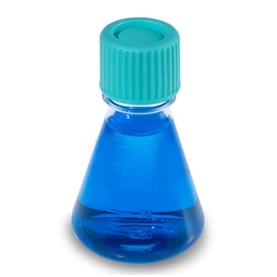 Cole-Parmer Sterile Erlenmeyer Flasks, PETG, Seal Cap, 125mL (4 oz); 24/Cs