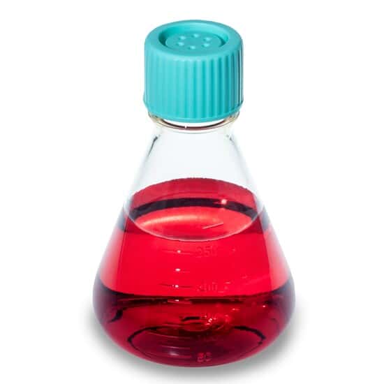 Cole-Parmer Sterile Erlenmeyer Flasks, Polycarbonate, Vent Cap, 250mL (8 oz); 12/Cs