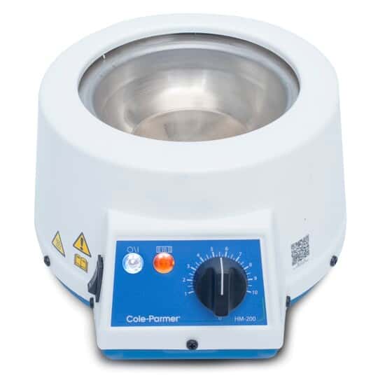 Cole-Parmer HM-200-SP-1000-115 Flask/Funnel Heating Mantle with SS liner, 50 to 1000 mL; 115 VAC