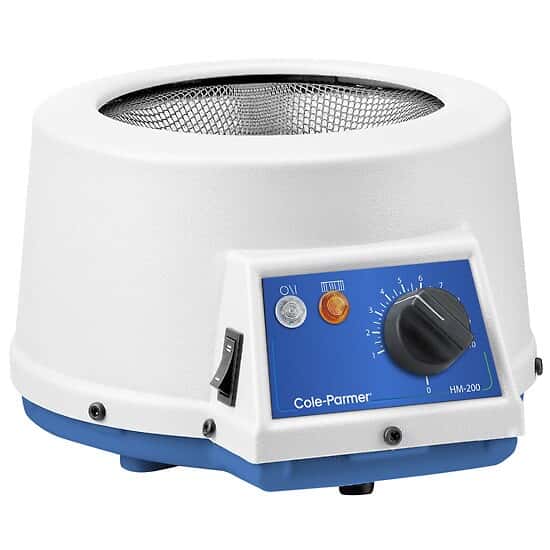 Cole-Parmer HM-200-V-50-115 Flask/Funnel Heating Mantle, 10 to 50 mL; 115 VAC