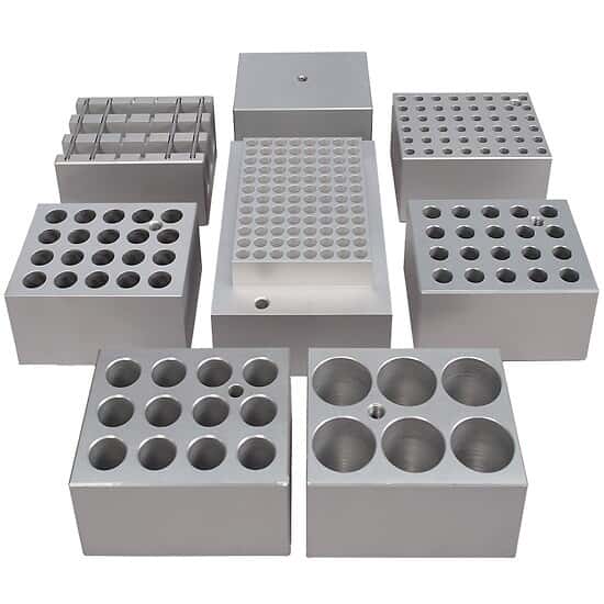Cole-Parmer Heating Block, Double Wide, Aluminum, 384 Well Plate