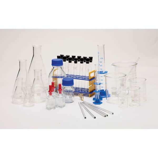 Cole-Parmer General Lab Glassware Starter Kit, 54 pieces
