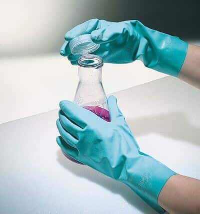 Cole-Parmer Diamond Grip Nitrile Gloves, Size 9, Double-Layer; 12 Pair/Bag