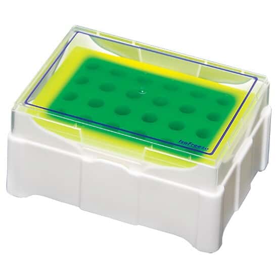 Cole-Parmer Benchtop Cooler Color-Changing MCT Rack, PP/Inert Gel