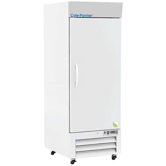 Cole-Parmer Standard Refrigerator, Solid Door, 1°C to 10°C, 26 cubic ft, 120V