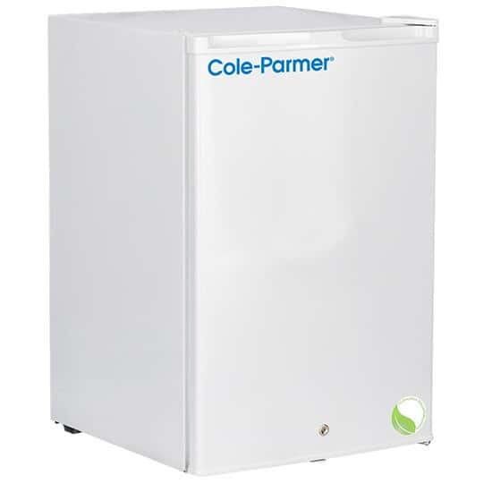 Cole-Parmer General Purpose Undercounter Refrigerator, Solid Door, 1°C to 10°C, 5 cubic feet, 120V