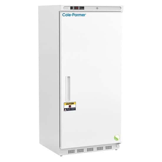 Cole-Parmer Standard Refrigerator, Solid Door, 1°C to 10°C, 17 cubic ft, 120V