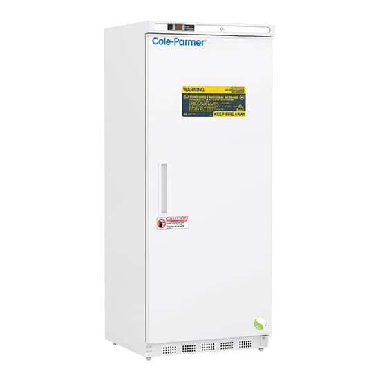 Cole-Parmer Standard Manual Defrost Flammable Storage Freezer, Solid Door, -15°C to -25°C, 20 cubic ft, 120V