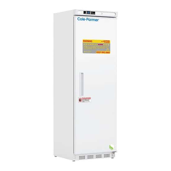 Cole-Parmer Standard Manual Defrost Hazardous Location Freezer, Solid Door, -15°C to -25°C, 14 cubic ft, 120V