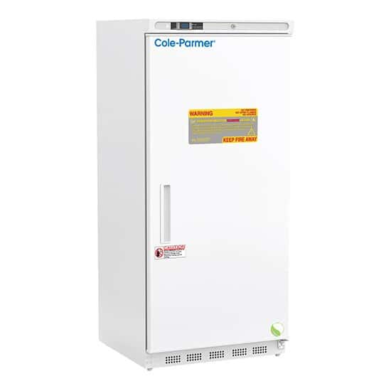 Cole-Parmer Standard Manual Defrost Hazardous Location Freezer, Solid Door, -15°C to -25°C, 17 cubic ft, 120V