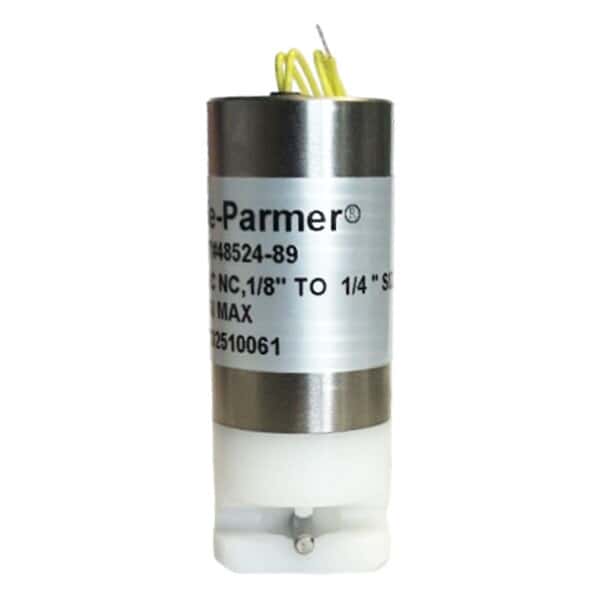Cole-Parmer Solenoid Pinch Valve, 2-Way, 1/16