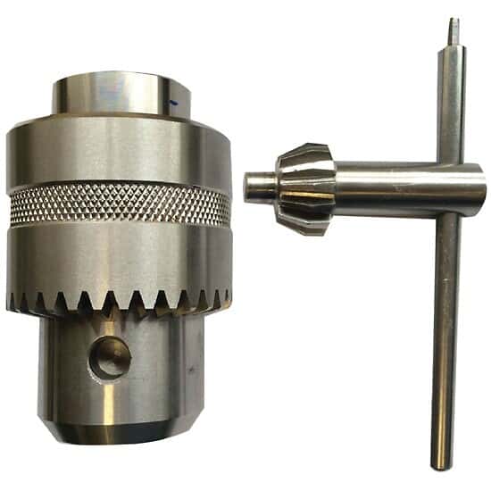 Cole-Parmer Stainless Steel Chuck with Key for Batch Mixer