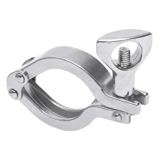 Cole-Parmer Fitting, 304 Stainless Steel, Sanitary Clamp, 4