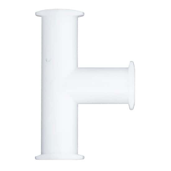 Cole-Parmer Sanitary Fitting, Tee Union, Polypropylene, 3/4