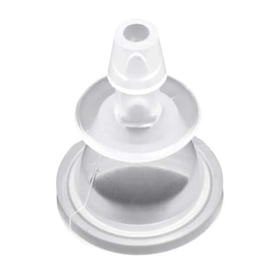 Cole-Parmer Sanitary to Hose Barb Fitting, Straight Adapter, Polypropylene, 3/4