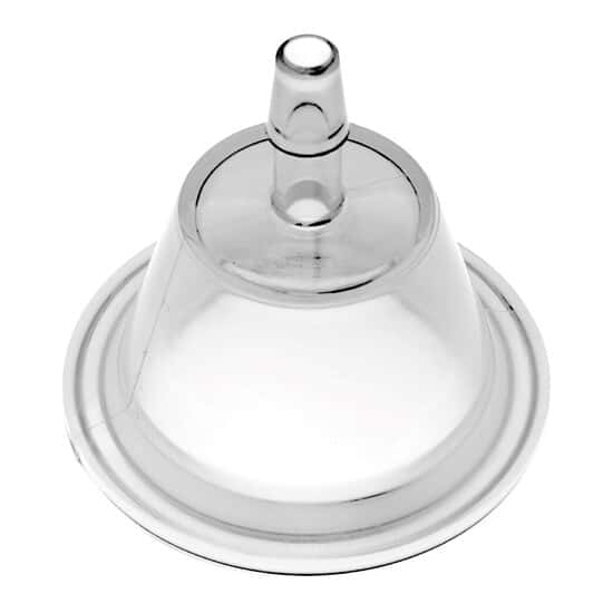 Cole-Parmer Sanitary to Hose Barb Fitting, Straight Adapter, Polypropylene, 1-1/2