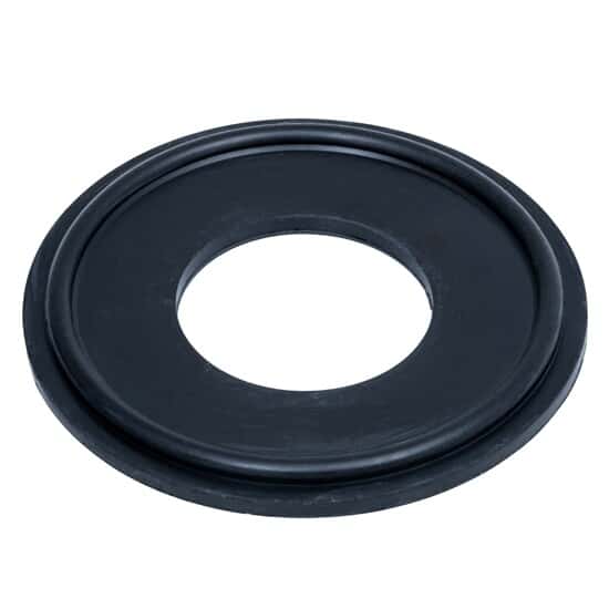 Cole-Parmer Sanitary Gasket, Black EPDM, 1
