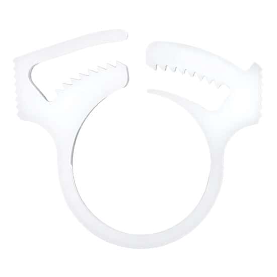 Cole-Parmer Hose Clamps, Acetal Copolymer, 0.57 - 0.65