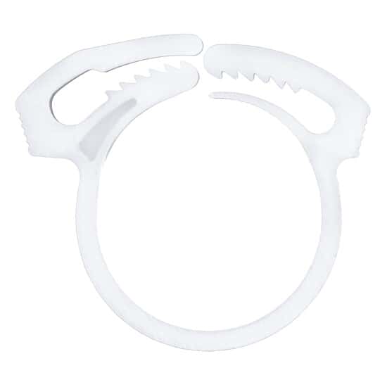 Cole-Parmer Hose Clamps, Acetal Copolymer, 0.71 - 0.81