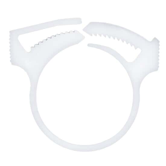 Cole-Parmer Hose Clamps, Acetal Copolymer, 0.88 - 1.0