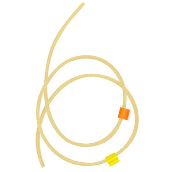 Cole-Parmer Pharmaprene® 2-Stop Pump Tubing, 0.51 mm, Orange/Yellow; 12/Pk