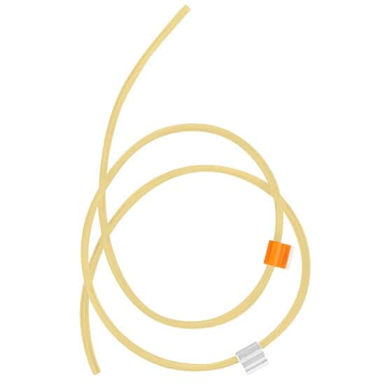 Cole-Parmer Pharmaprene® 2-Stop Pump Tubing, 0.64 mm, Orange/White; 12/Pk