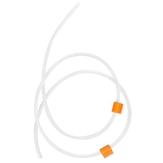 Cole-Parmer PVC 2-Stop Pump Tubing with Flared Ends, 0.89 mm, Orange/Orange; 12/Pk