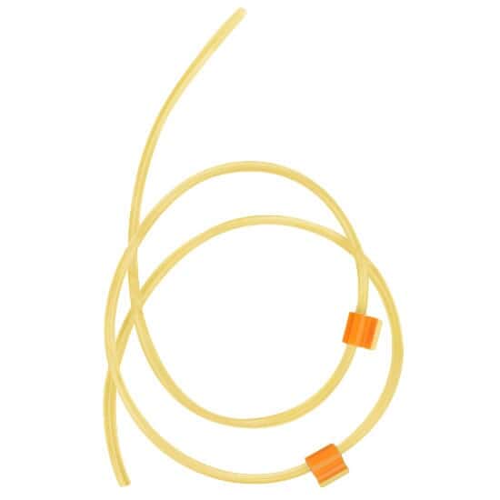 Cole-Parmer Solvent-Resistant PVC 2-Stop Pump Tubing, 0.89 mm, Orange/Orange; 12/Pk