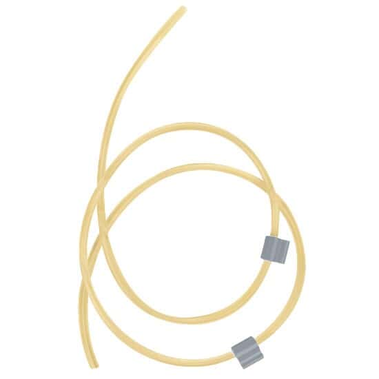 Cole-Parmer Solvent-Resistant PVC 2-Stop Pump Tubing, 1.30 mm, Gray/Gray; 12/Pk